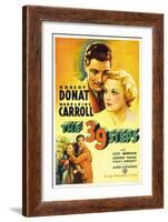 The Thirty-nine Steps, 1935, "The 39 Steps" Directed by Alfred Hitchcock-null-Framed Giclee Print