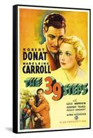 The Thirty-nine Steps, 1935, "The 39 Steps" Directed by Alfred Hitchcock-null-Framed Stretched Canvas