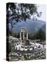 The Tholos, Delphi, Unesco World Heritage Site, Greece-Christina Gascoigne-Stretched Canvas