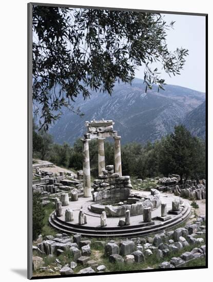 The Tholos, Delphi, Unesco World Heritage Site, Greece-Christina Gascoigne-Mounted Photographic Print
