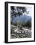 The Tholos, Delphi, Unesco World Heritage Site, Greece-Christina Gascoigne-Framed Photographic Print