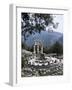 The Tholos, Delphi, Unesco World Heritage Site, Greece-Christina Gascoigne-Framed Photographic Print