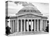 The Thomas Jefferson Memorial, Washington D.C, District of Columbia, Black and White Photography-Philippe Hugonnard-Stretched Canvas