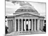 The Thomas Jefferson Memorial, Washington D.C, District of Columbia, Black and White Photography-Philippe Hugonnard-Mounted Photographic Print