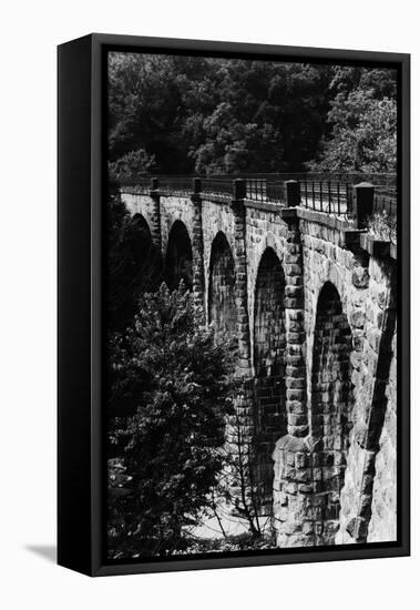 The Thomas Viaduct-null-Framed Stretched Canvas