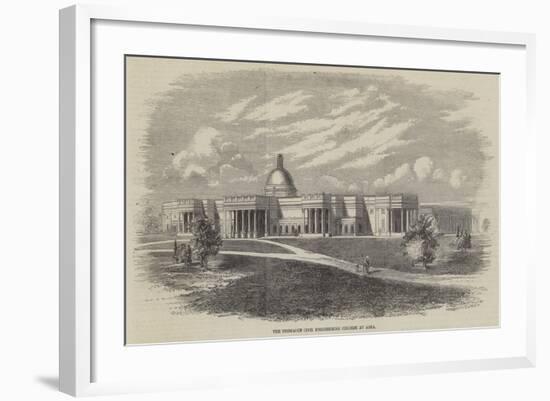 The Thomason Civil Engineering College at Agra-null-Framed Giclee Print