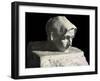 The Thought, Unfinished Portrait of Camille Claudel, Rodin's Pupil-Auguste Rodin-Framed Photo