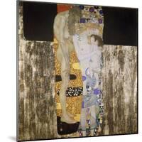 The Three Ages, 1905-Gustav Klimt-Mounted Giclee Print