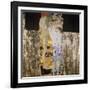 The Three Ages, 1905-Gustav Klimt-Framed Giclee Print