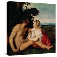 The Three Ages (Detail)-Titian (Tiziano Vecelli)-Stretched Canvas