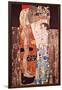 The Three Ages of a Woman-Gustav Klimt-Framed Art Print