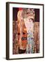 The Three Ages of a Woman-Gustav Klimt-Framed Art Print