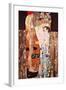 The Three Ages of a Woman-Gustav Klimt-Framed Art Print