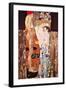 The Three Ages of a Woman-Gustav Klimt-Framed Art Print