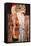The Three Ages of a Woman-Gustav Klimt-Framed Stretched Canvas