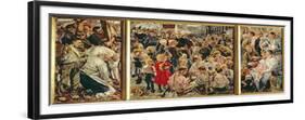 The Three Ages of a Working Man, 1895-Leon Henri Marie Frederic-Framed Premium Giclee Print