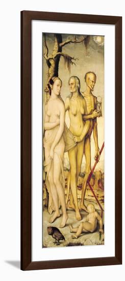 The Three Ages of Man and Death-Hans Baldung Grien-Framed Giclee Print