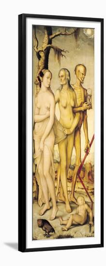 The Three Ages of Man and Death-Hans Baldung Grien-Framed Giclee Print