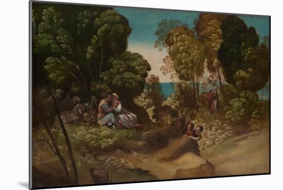 The Three Ages of Man, c.1515-20-Dosso Dossi-Mounted Giclee Print