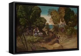 The Three Ages of Man, c.1515-20-Dosso Dossi-Framed Stretched Canvas