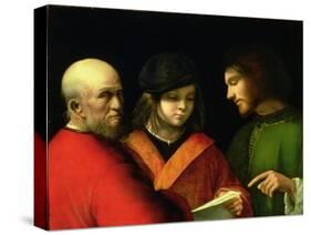The Three Ages of Man, circa 1500-01-Giorgione-Stretched Canvas
