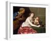 The Three Ages of Man (Oil on Canvas)-Jan van Bijlert or Bylert-Framed Giclee Print