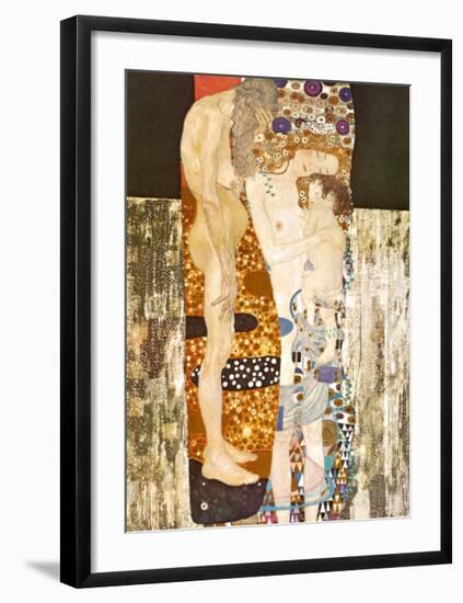 The Three Ages of Woman, c.1905-Gustav Klimt-Framed Art Print