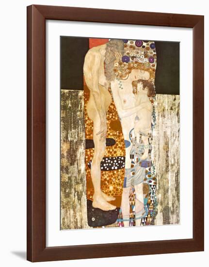 The Three Ages of Woman, c.1905-Gustav Klimt-Framed Art Print