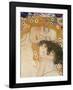 The Three Ages of Woman (detail)-Gustav Klimt-Framed Art Print