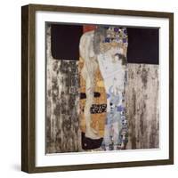 The Three Ages of Woman-Gustav Klimt-Framed Premium Giclee Print