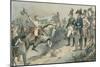 The Three Allied Rulers at the Battle of Leipzig in 1813-Carl Rohling-Mounted Giclee Print