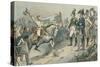 The Three Allied Rulers at the Battle of Leipzig in 1813-Carl Rohling-Stretched Canvas