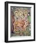 The Three Angels, Detail of the Hospitality of Abraham and the Sacrifice of Isaac, 6th Century-Byzantine-Framed Giclee Print