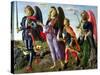 The Three Archangels and Tobias-Francesco Botticini-Stretched Canvas
