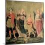 The Three Archangels and Tobias-Domenico di Michelino-Mounted Giclee Print