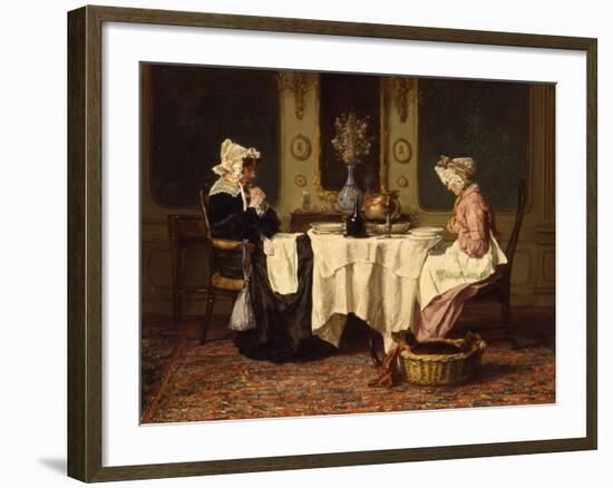 The Three at Oktoberfest-Alexander Hugo Bakker Korff-Framed Giclee Print