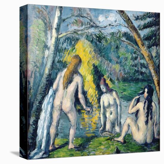The Three Bathers, circa 1879-82-Paul Cézanne-Stretched Canvas
