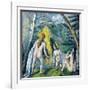 The Three Bathers, circa 1879-82-Paul Cézanne-Framed Giclee Print