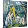 The Three Bathers, circa 1879-82-Paul Cézanne-Mounted Giclee Print