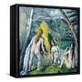 The Three Bathers, circa 1879-82-Paul Cézanne-Framed Stretched Canvas