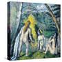 The Three Bathers, circa 1879-82-Paul Cézanne-Stretched Canvas