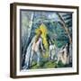 The Three Bathers, circa 1879-82-Paul Cézanne-Framed Giclee Print