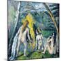 The Three Bathers, circa 1879-82-Paul Cézanne-Mounted Giclee Print