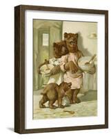 The Three Bears-John Lawson-Framed Giclee Print