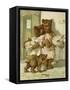 The Three Bears-John Lawson-Framed Stretched Canvas