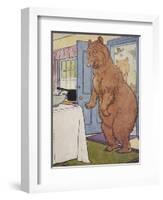 The Three Bears-Leonard Leslie Brooke-Framed Giclee Print