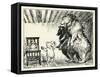 The Three Bears-Arthur Rackham-Framed Stretched Canvas