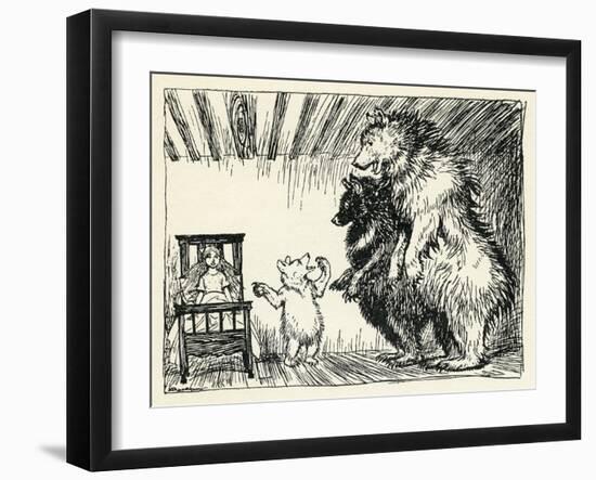 The Three Bears-Arthur Rackham-Framed Giclee Print