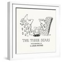 The Three Bears-Leonard Leslie Brooke-Framed Giclee Print