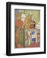 The Three Bears-Leonard Leslie Brooke-Framed Giclee Print